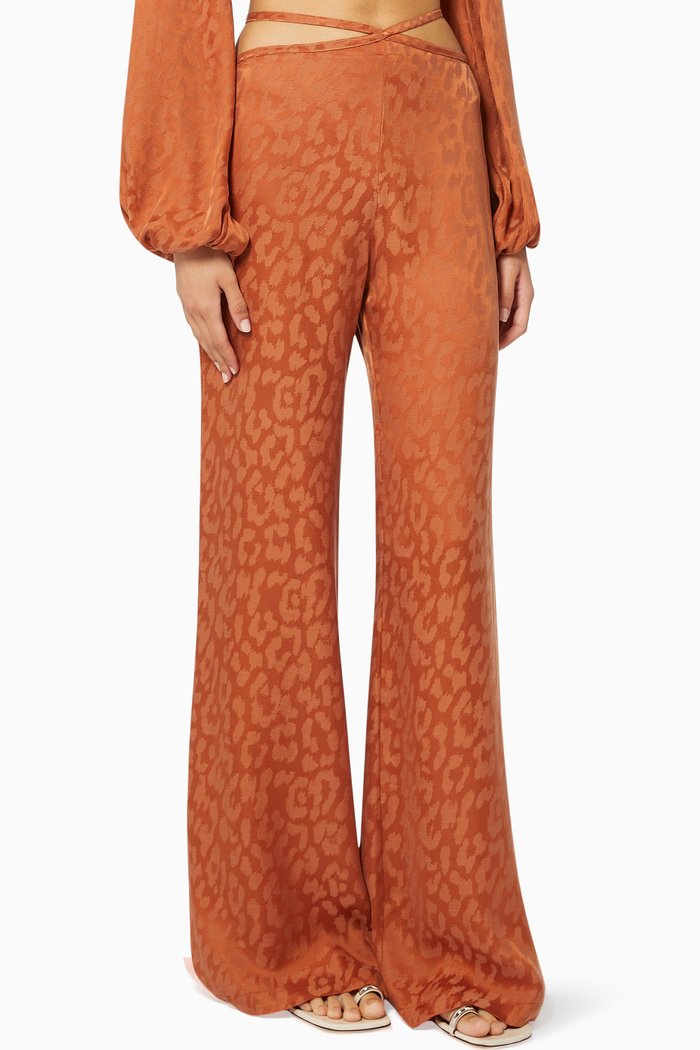 

Kenya Wrap Pants, Orange