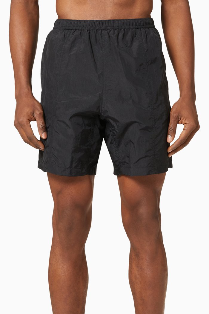 

Ami de Coeur Swim Shorts in Recycled Nylon, Black