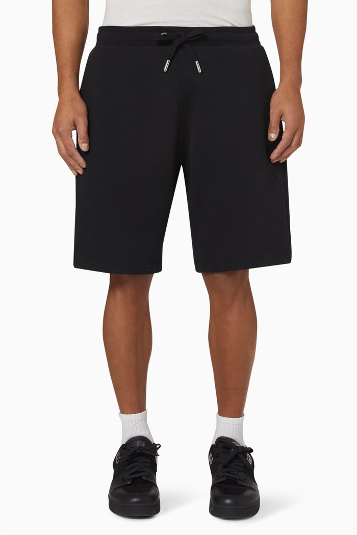 

Ami de Coeur Track Shorts in Organic Cotton, Black