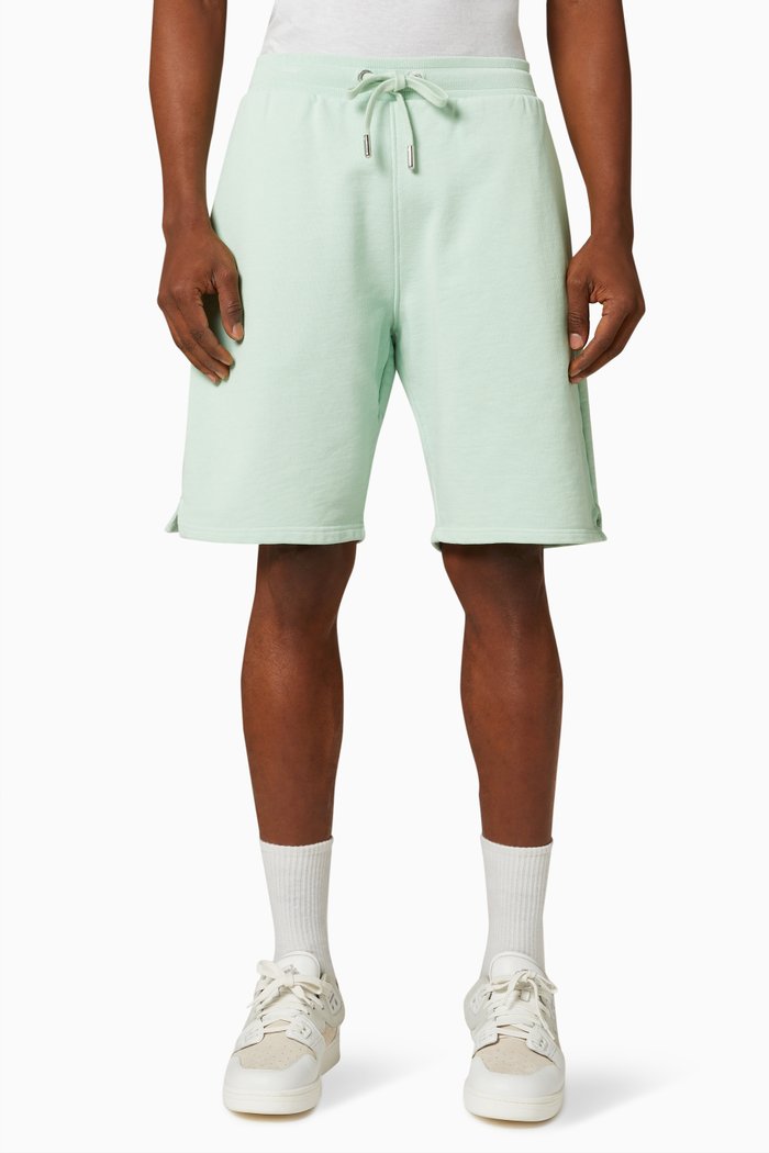 

Ami de Coeur Track Shorts in Organic Cotton, Green