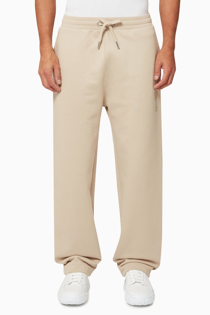 

Ami De Coeur Track Pants in Organic Cotton, Neutral