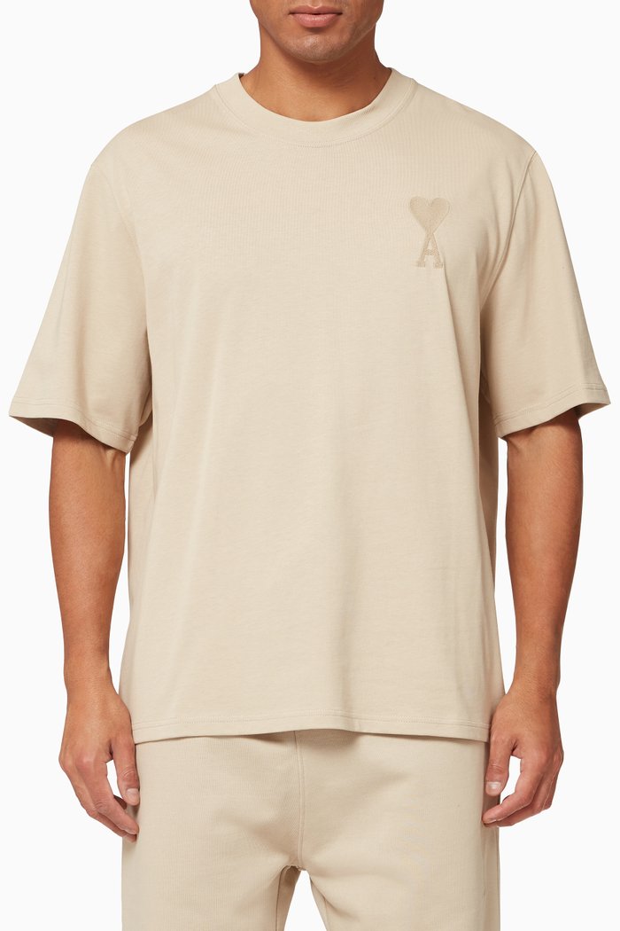 

Ami De Coeur T-Shirt in Organic Cotton, Neutral