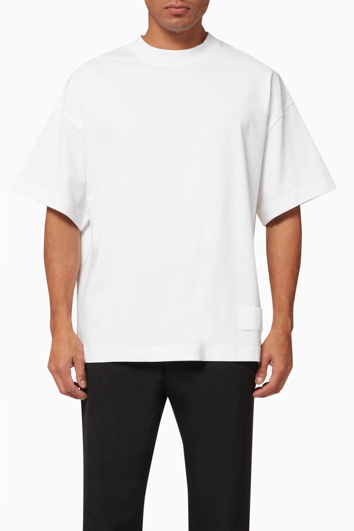 

Ami Alexandre Mattiussi T-Shirt in Organic Cotton, White