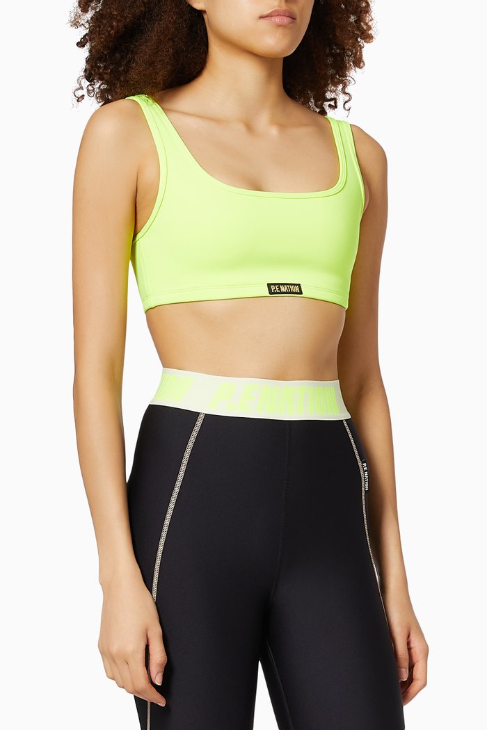 

Clubhouse Sports Bra, Yellow