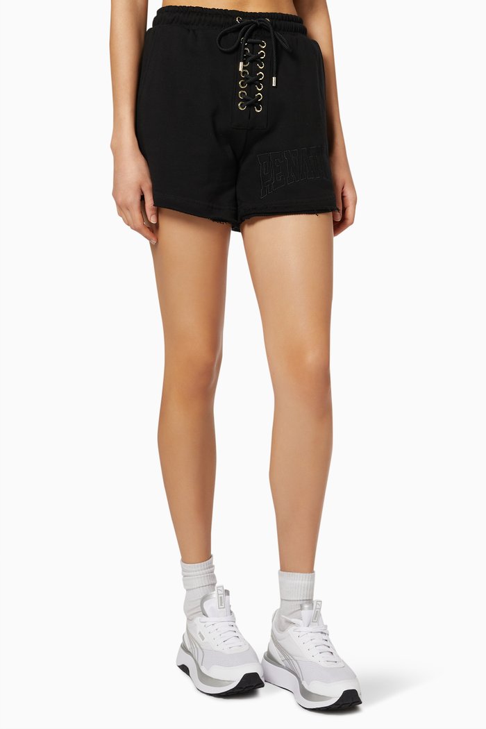 

Apex Shorts in Organic Cotton, Black