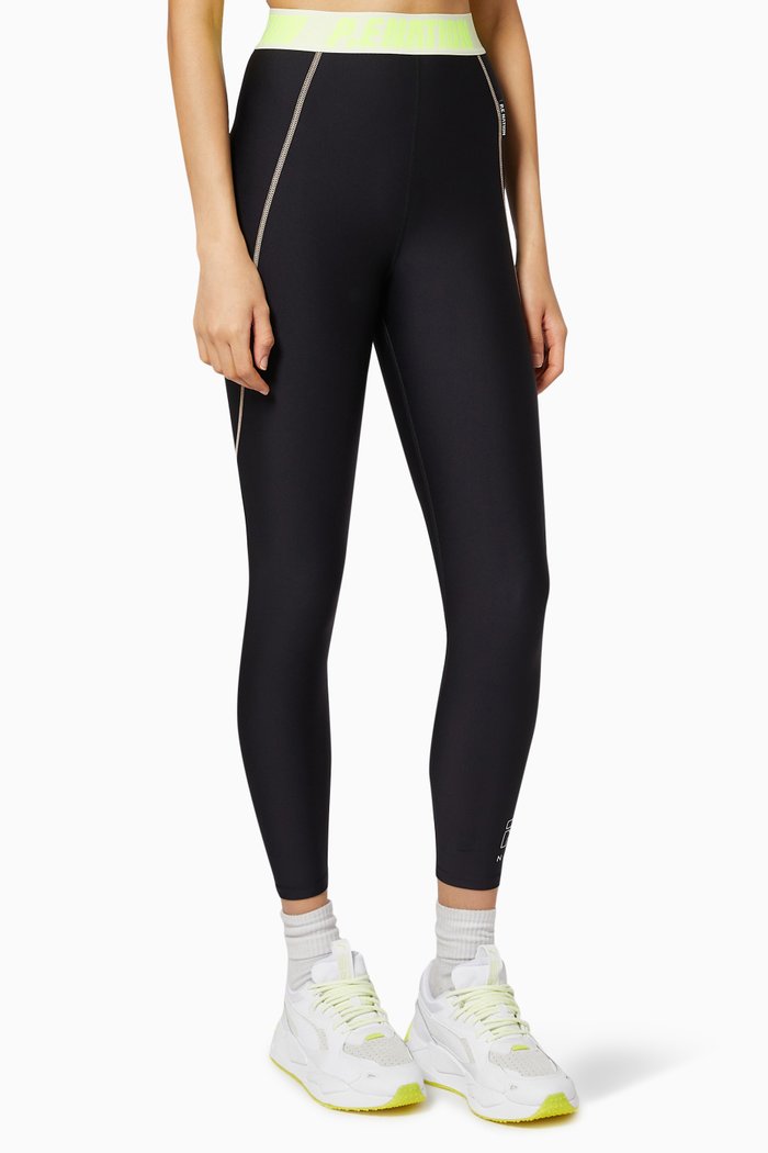 

Starting Block Leggings in Recycled Polyester, Black