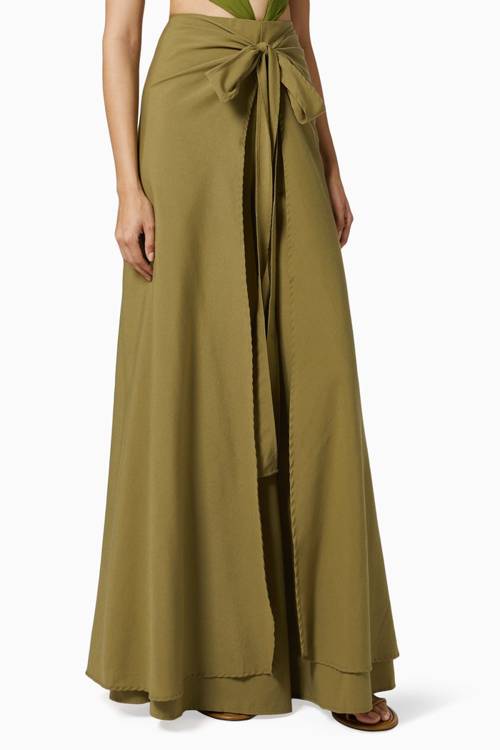 

Thema Pants in Cotton, Brown
