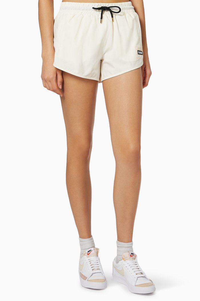 

Ramp Run Shorts in Recycled Polyester, Neutral