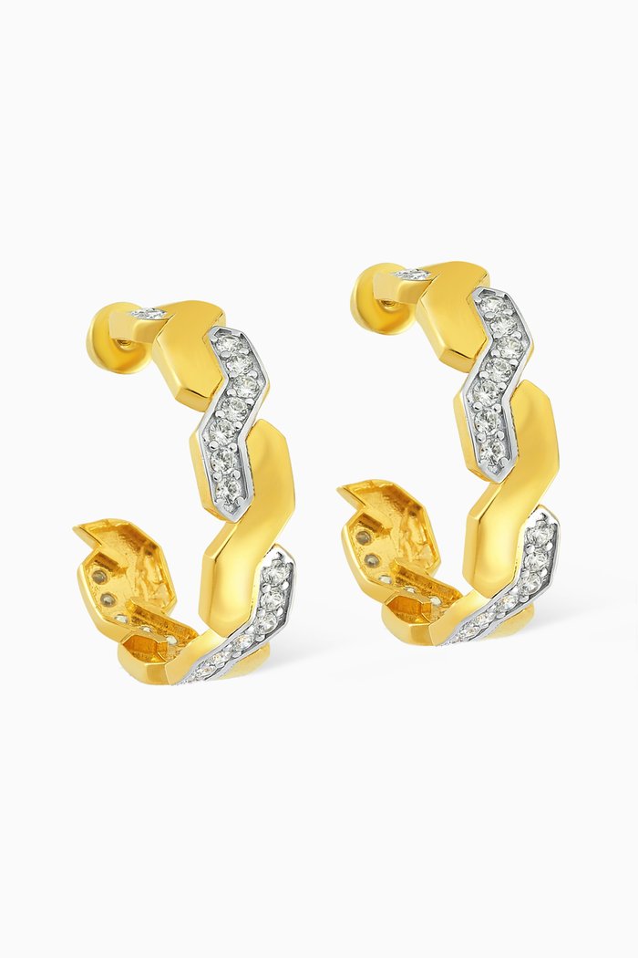 

Lolita Mini Earrings in 24kt Gold Plating
