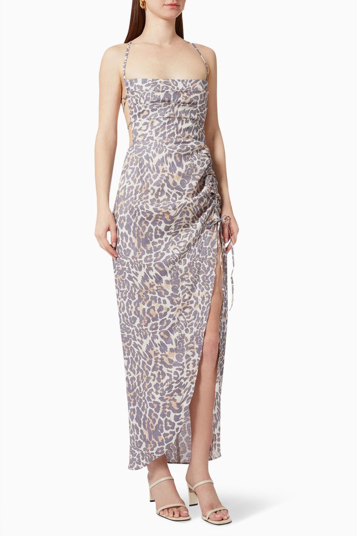 

Amaya Maxi Dress, Grey