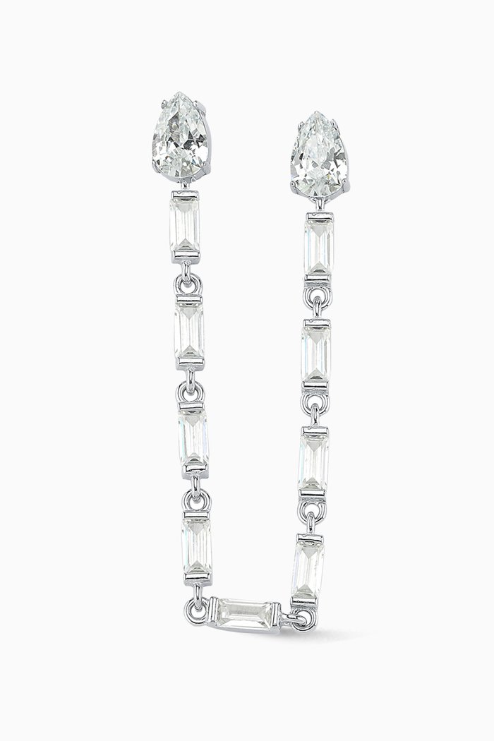 

Friends Forever Single Earring in Sterling Silver