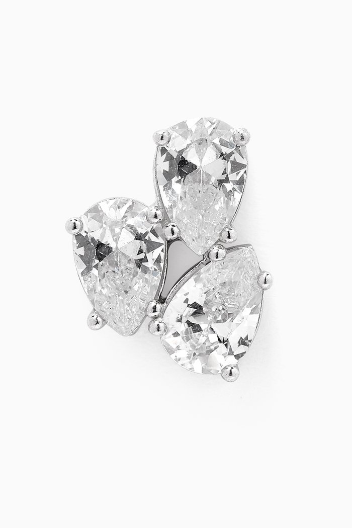 

Girl Squad Single Earring in Sterling Silver
