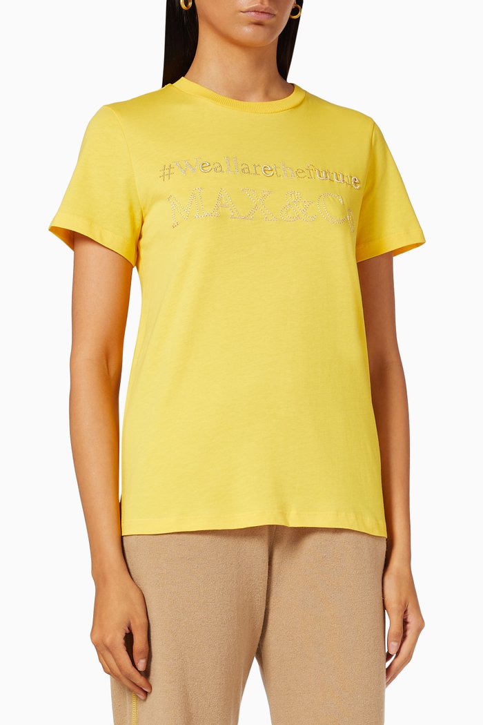 

Limited Edition Logo T-shirt in Cotton Jersey, Yellow