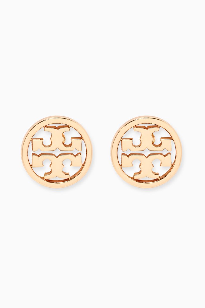 

Miller Stud Earrings in 18kt Gold-plated Brass