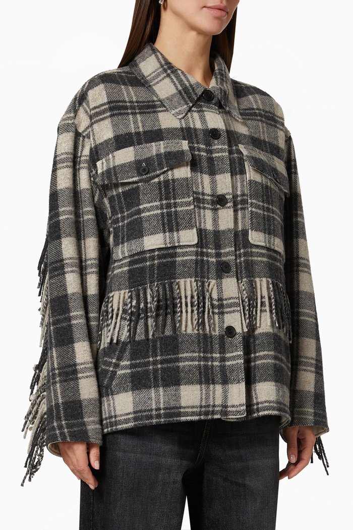 

Filora Jacket in Wool Blend, White