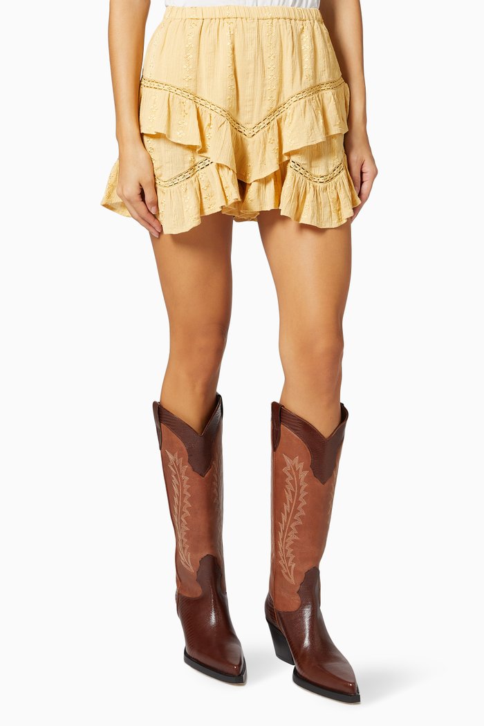 Jocadia Shorts, Yellow