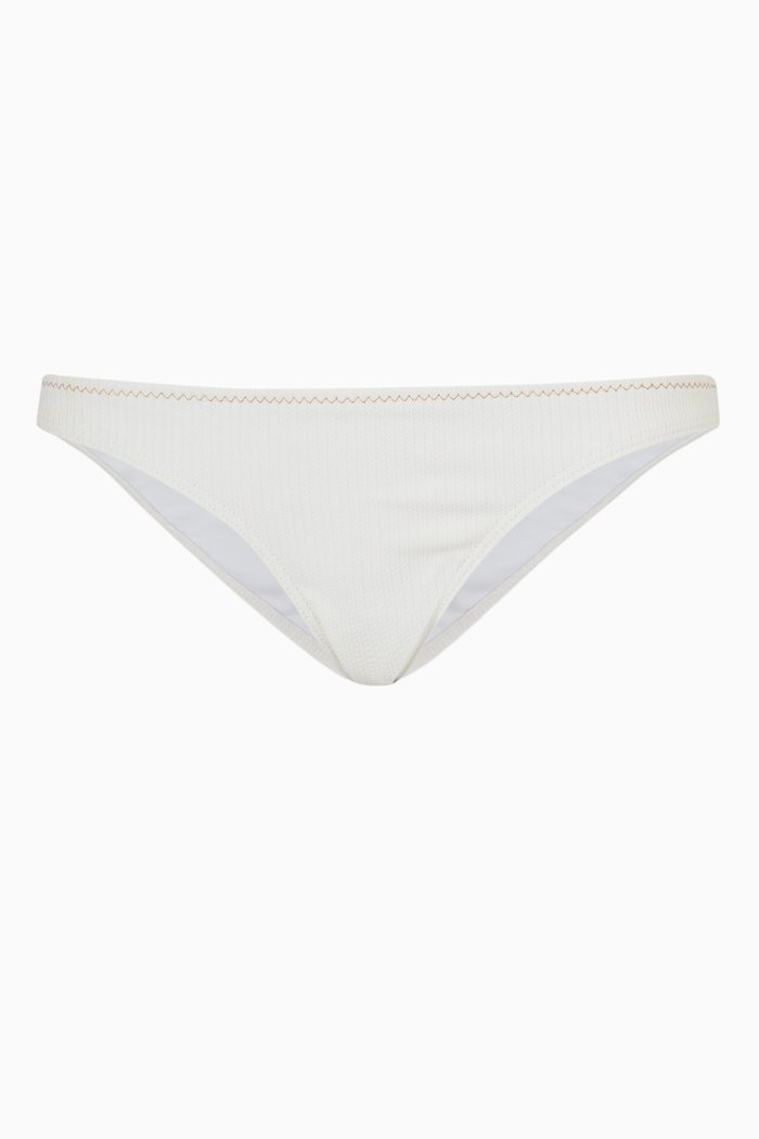 

Kaia Slim Bikini Bottoms, White