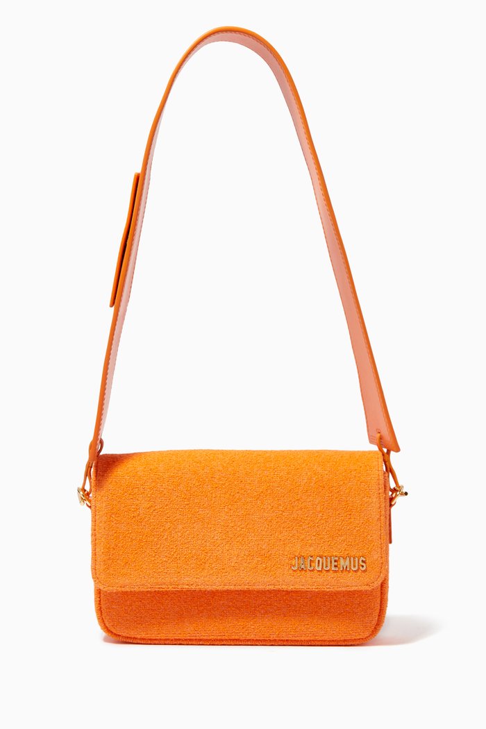 

Le Carinu Bag in Cotton Terry, Orange
