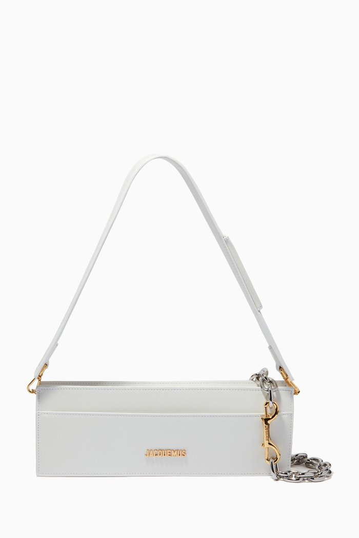 

Le Ciuciu Shoulder Bag in Leather, White