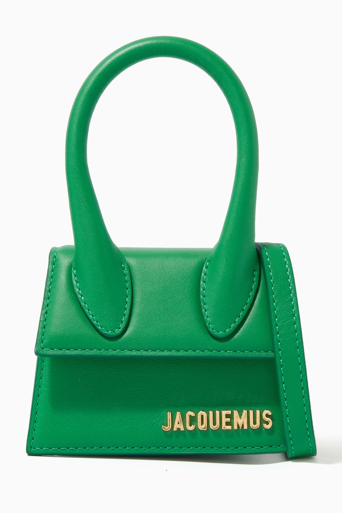 

Mini Le Chiquito Bag in Leather, Green