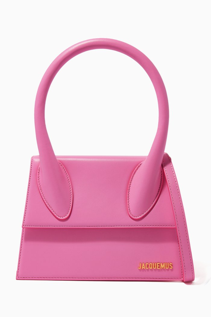 

Le Grand Chiquito Tote Bag in Leather, Pink