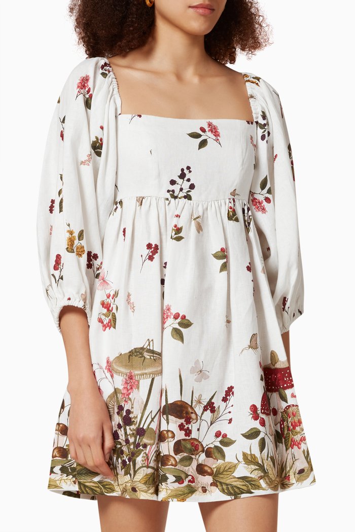 

Carmen Dress in Cotton, Multicolour