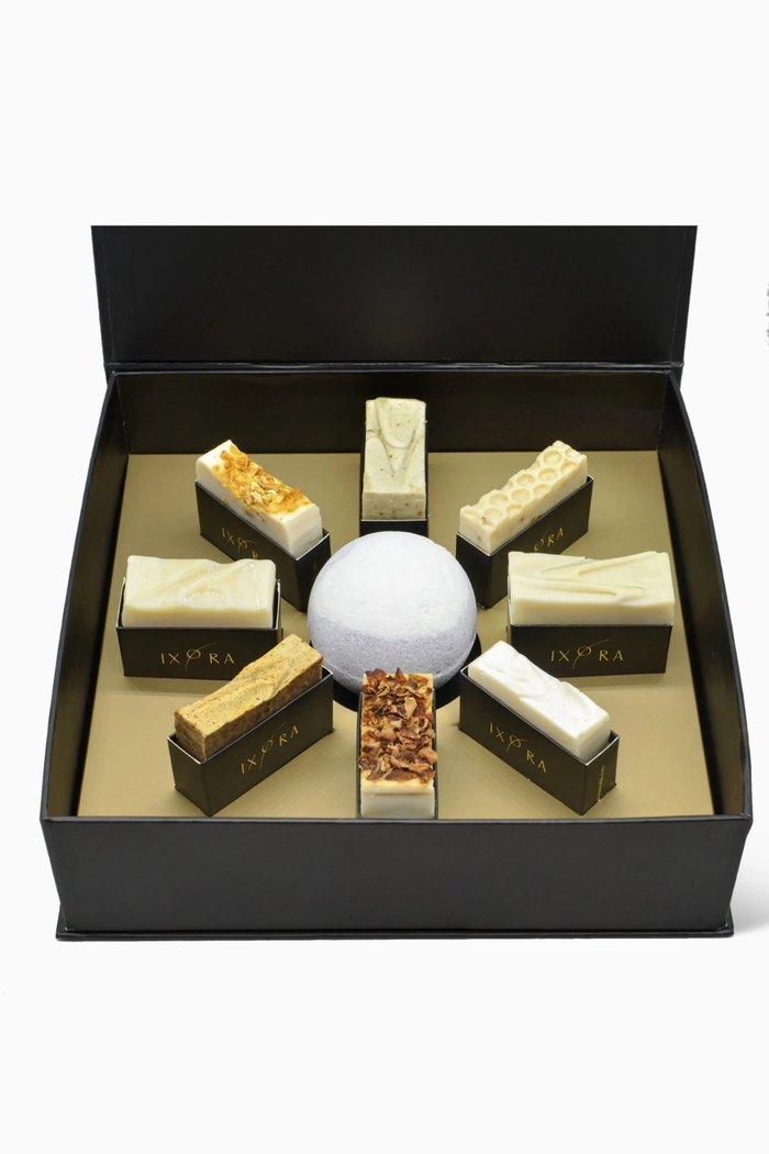 

Handmade Natural Soap Sun Box, Multicolour