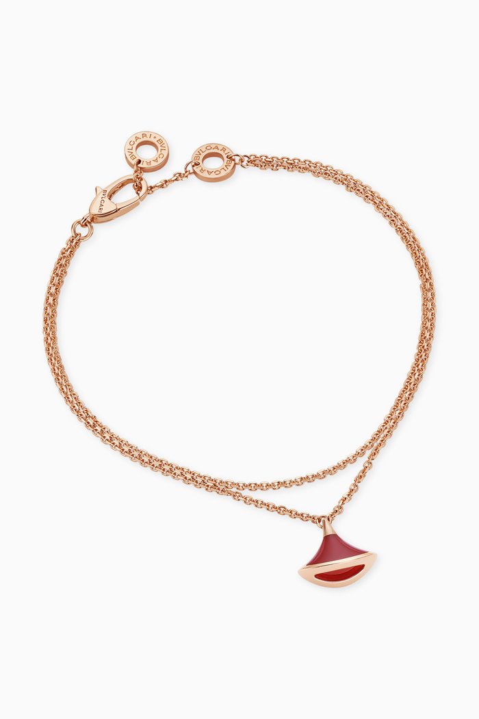 

Divas' Dream Bracelet in Carnelian & 18kt Rose Gold