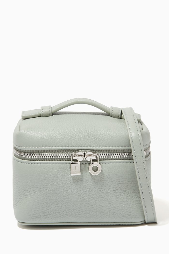 

L11.5 Pouch in Leather, Grey