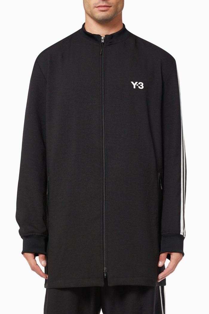 

CH1 Stripes Track Top, Black