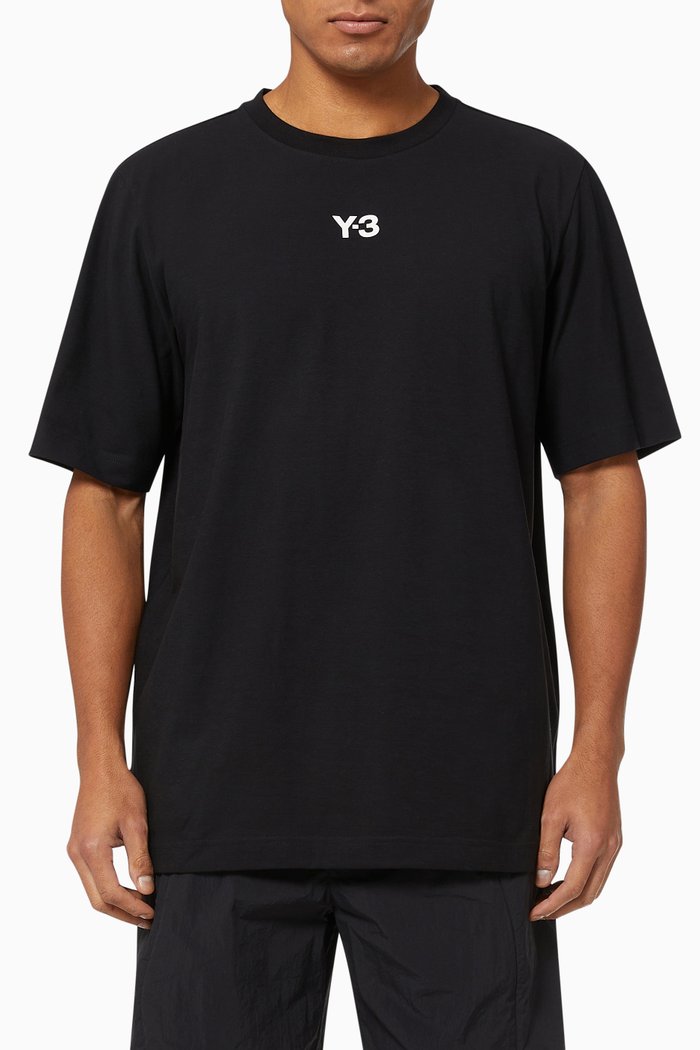 

Y-3 Classic Logo T-shirt in Single Jersey, Black