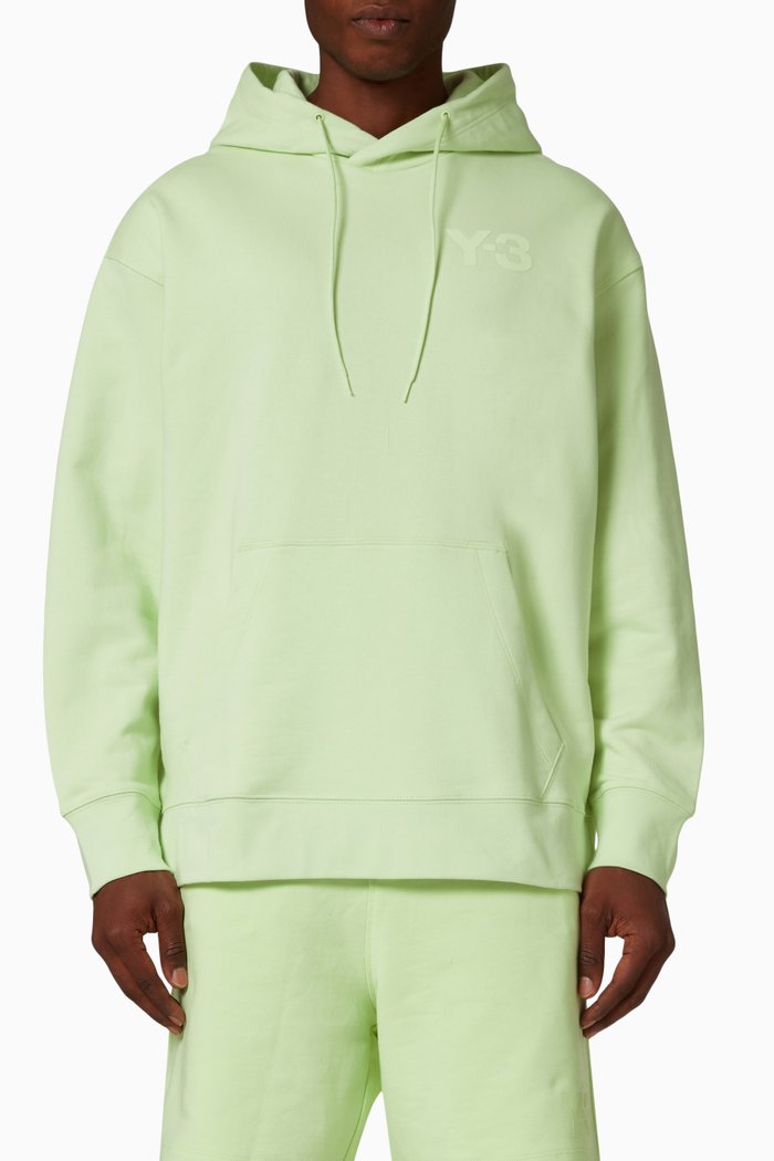 

Classic Chest Logo Hoodie in Fleece, Green