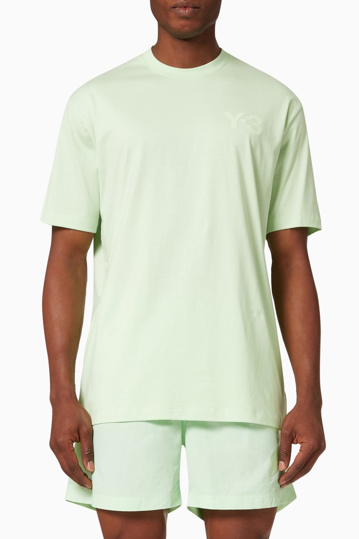 

Logo T-shirt in Cotton Jersey, Green