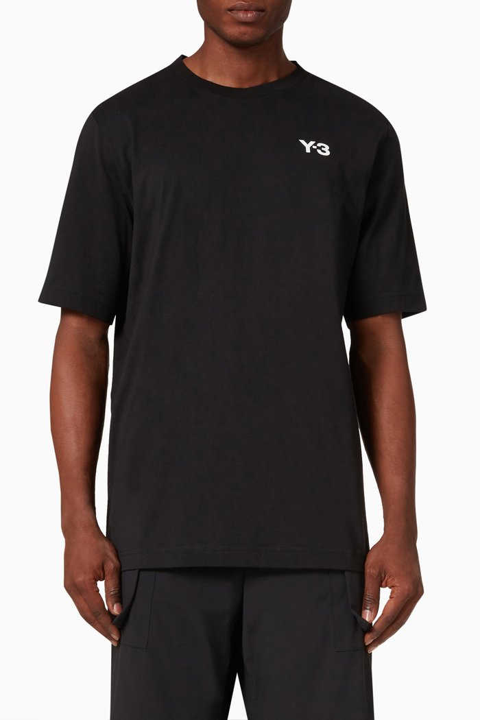 

Commemorative T-Shirt in Cotton Jersey, Black