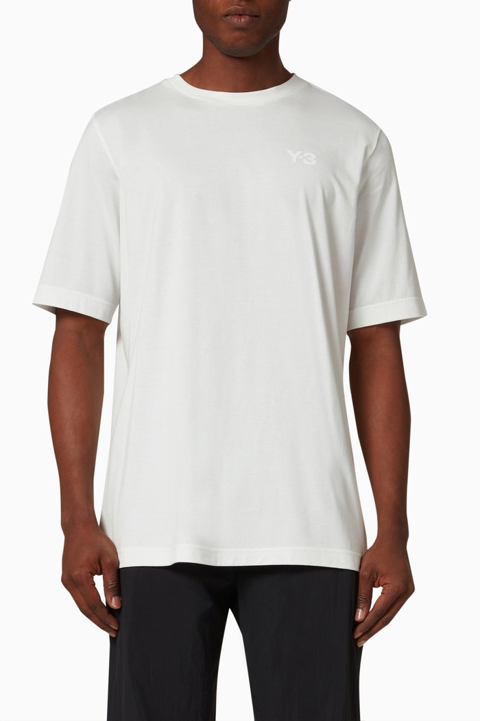 

Commemorative T-Shirt in Cotton Jersey, White