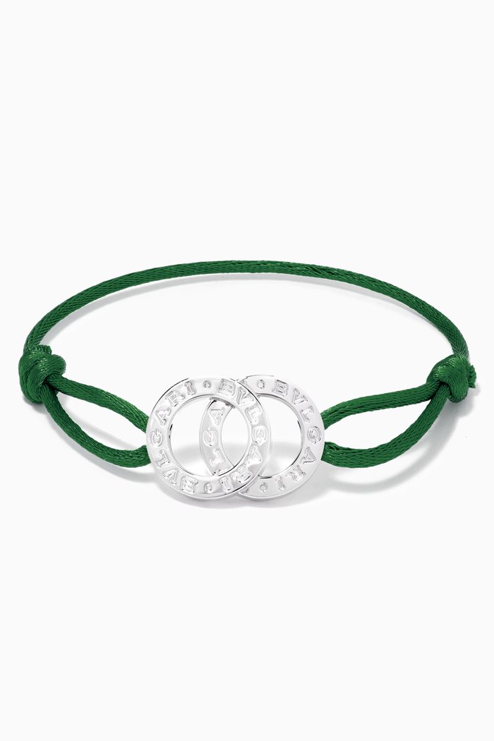 

BVLGARI BVLGARI Bracelet in Sterling Silver, Green