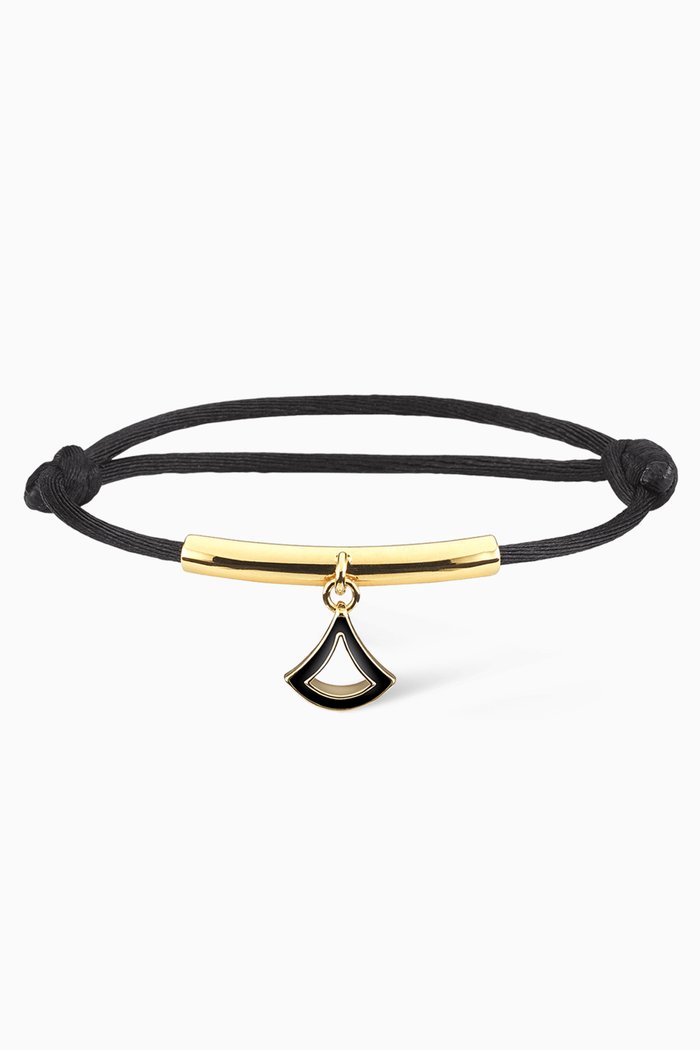 Diva Dream Bracelet in Cotton, Black