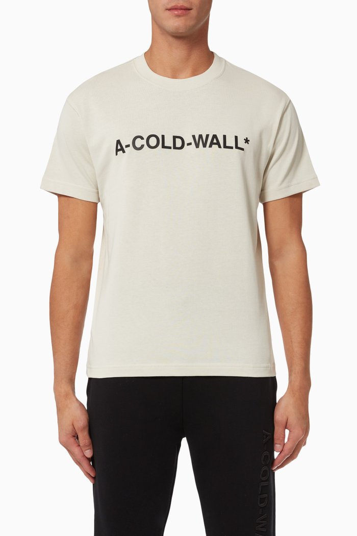 

Logo T-Shirt in Cotton, Neutral