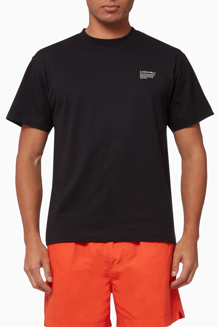 

Prose T-shirt in Cotton Jersey, Black