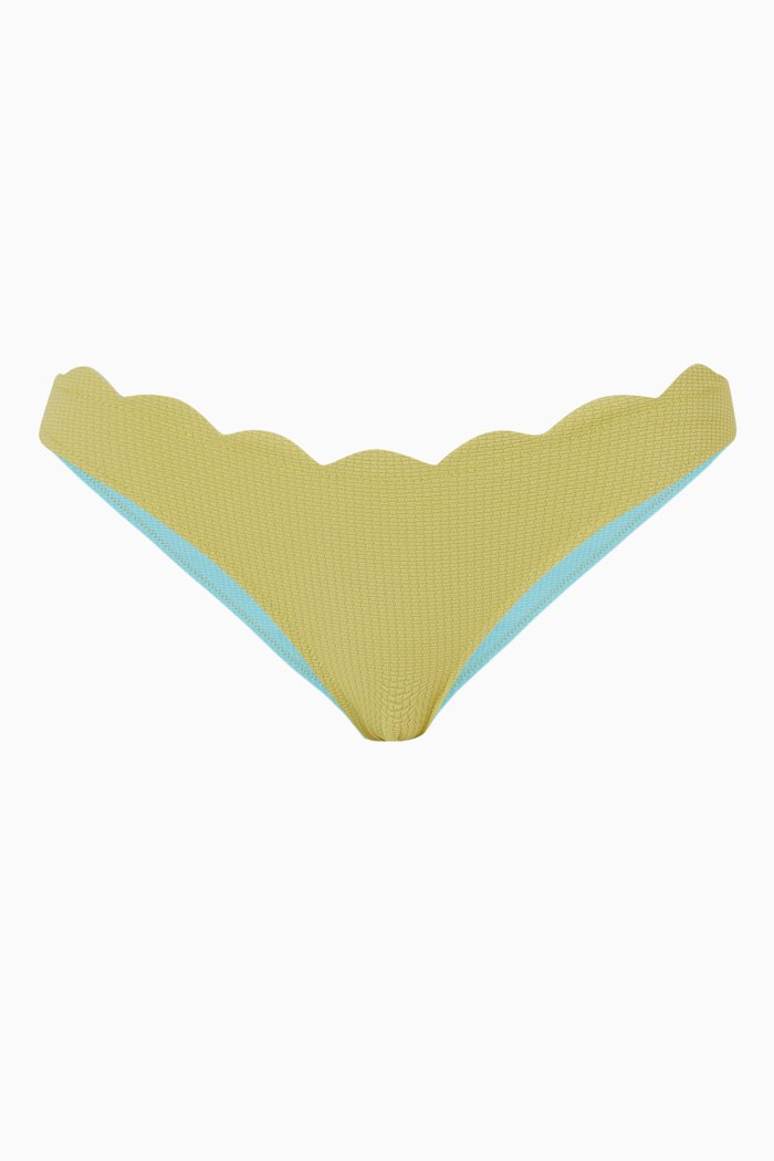 

Santa Barbara Bikini Bottoms in Stretch Nylon, Green