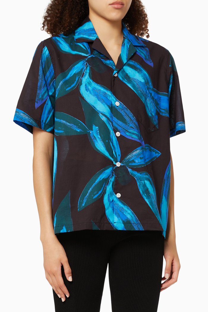 

Weekend Shirt in Cotton, Blue