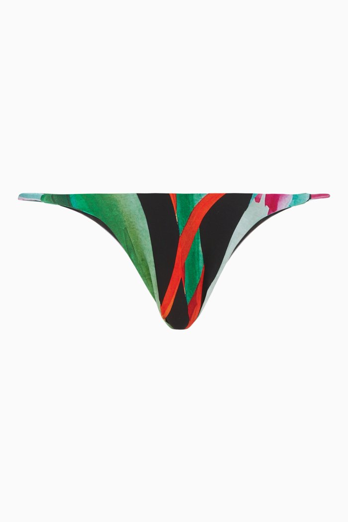 

Mini Ring Bikini Bottoms in Lycra, Multicolour