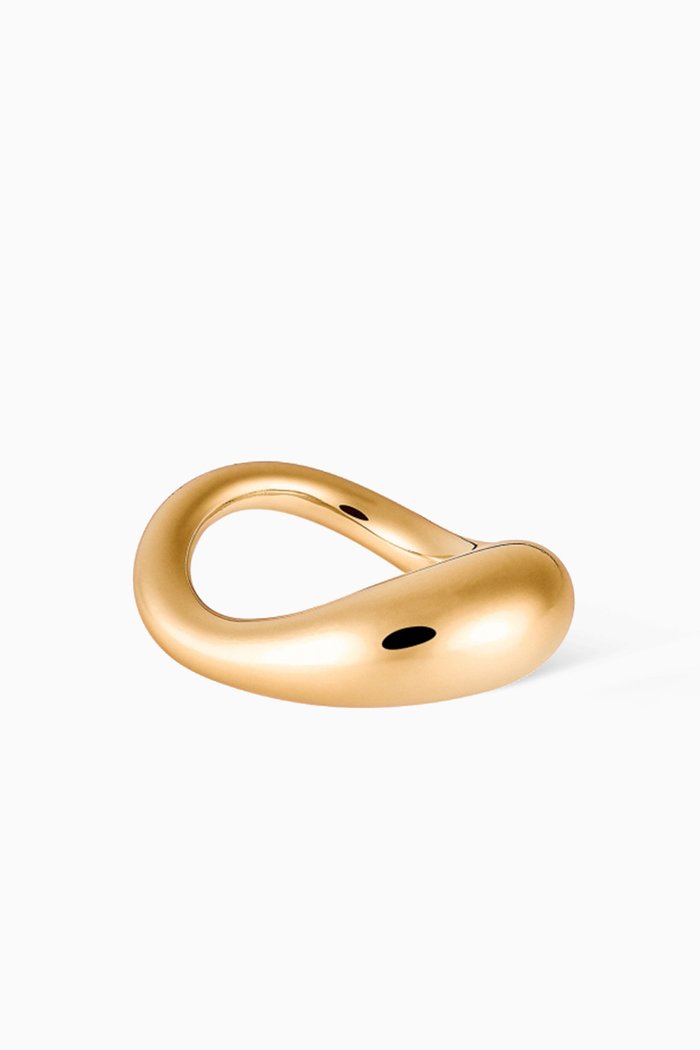 

Lips Ring in 18kt Vermeil, Yellow
