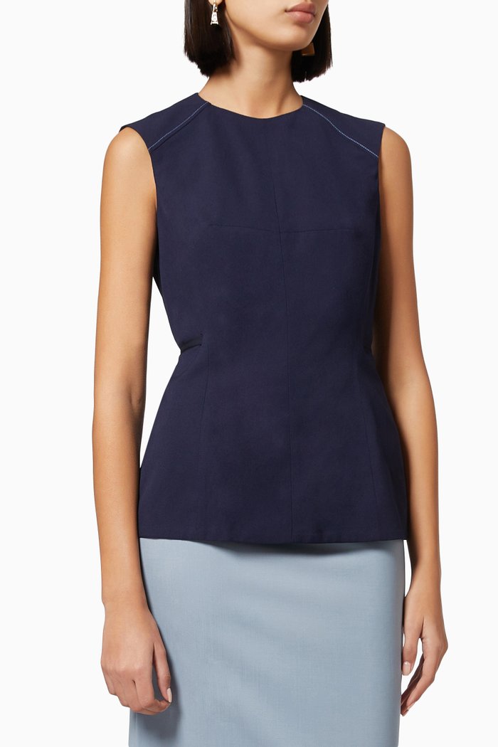 

Le Haut Doce in Viscose, Blue