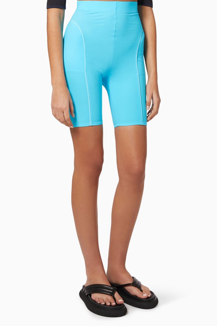 

Le Short Tuba in Nylon, Blue