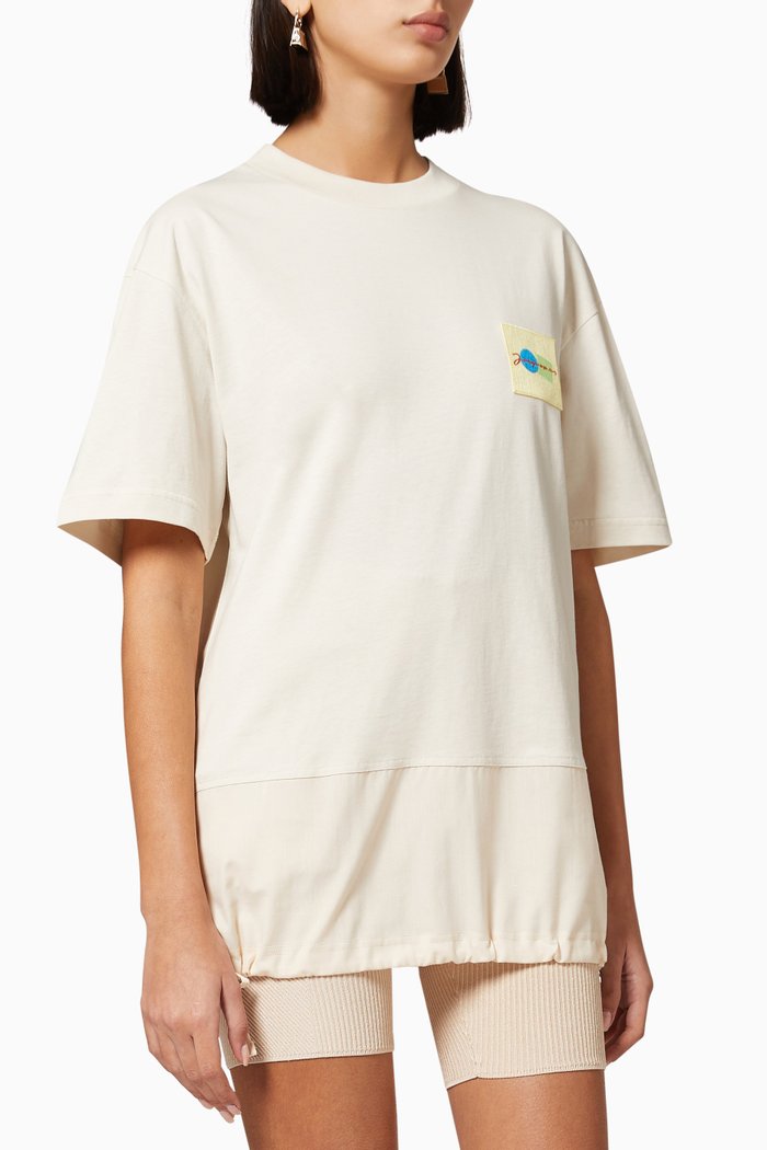 

Le T-shirt Noli in Cotton Jersey, Neutral