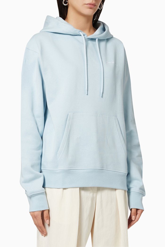 

Le Sweatshirt Brode in Organic Cotton, Blue