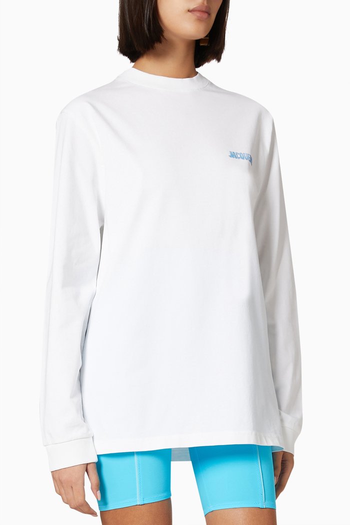 

Le T-shirt Gelo in Cotton Jersey, White