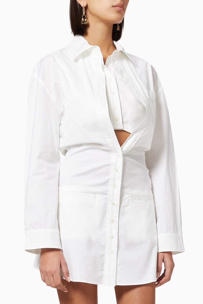 

La Robe Baunhilha in Cotton, White