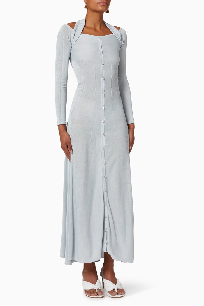 

La Robe Lagoa in Viscose, Blue